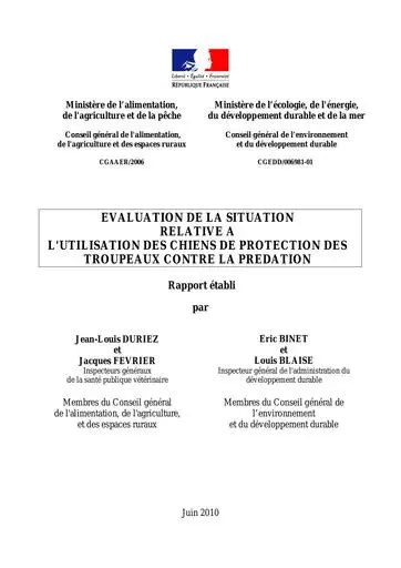 Chiens de protection