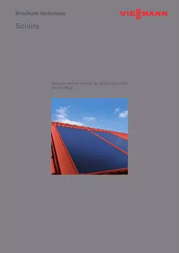 Brochure   technique Solaire