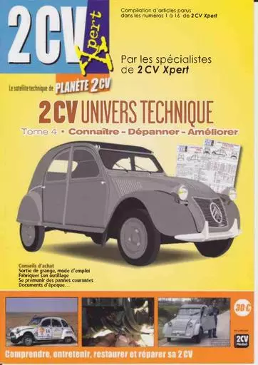 2cv technique Tome 4 connaitre depanner ameliorer