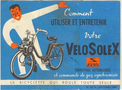 GUIDE UTILISATION velosolex 2200