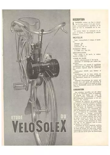 Etude solex 45cc