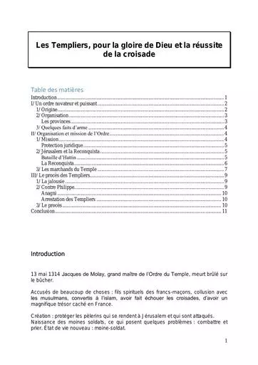 17 les templiers