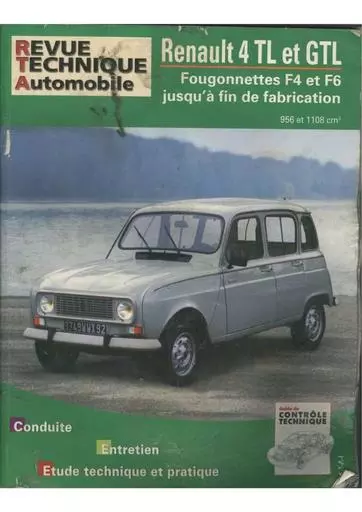 RTA 4l TL et GTL, F4 et F6, jusqu'a fin de fabrication