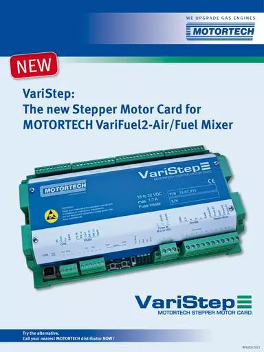 MOTORTECH SalesFlyer VariStep 01 55 001 EN 2011 03