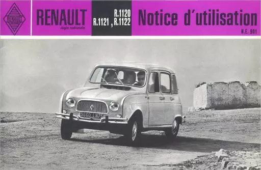 4L 1962 notice entretien n e 901
