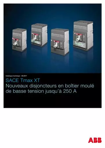 Abb sace TC Tmax XT IEC FR
