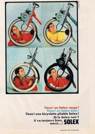 Tiens un solex rouge