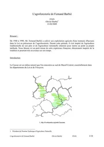 AgroForesterie