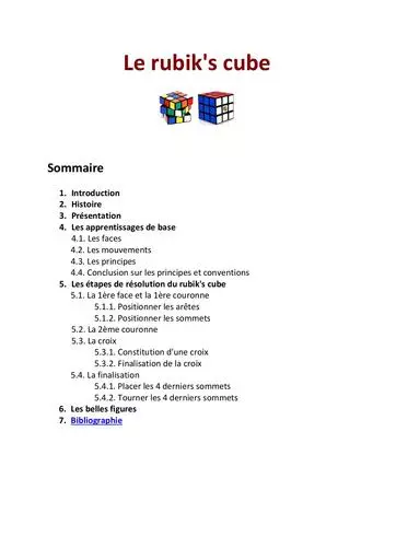 Rubik s cube