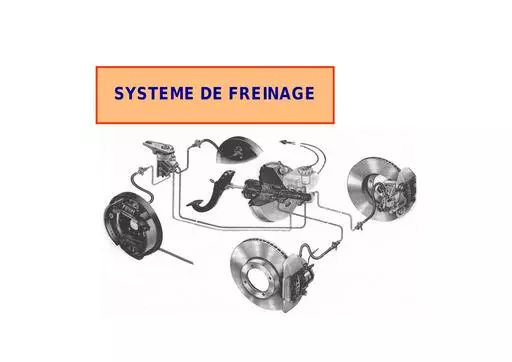 Systeme de freinage   cours automemo