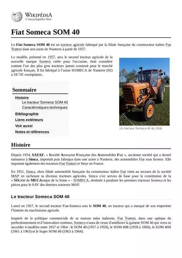 Fiat Someca SOM 40