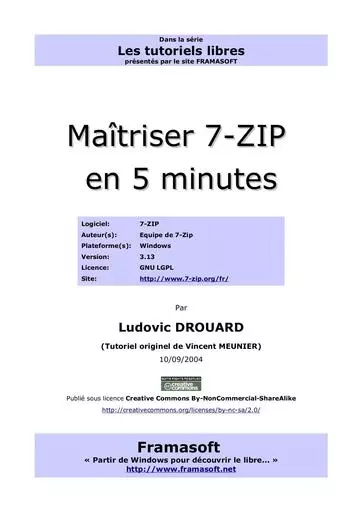 Manuel 7zip