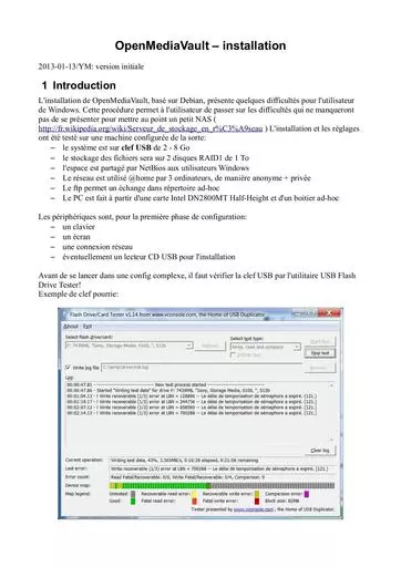 NAS installation openmediavault