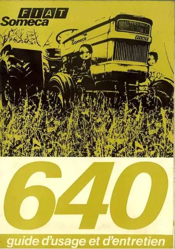 Someca 640 guide usage et entretien