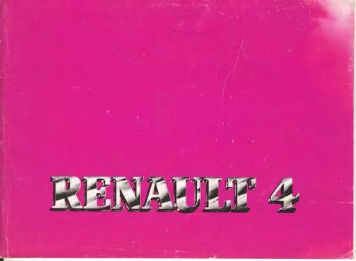 4l 1989 notice entretien n e 519