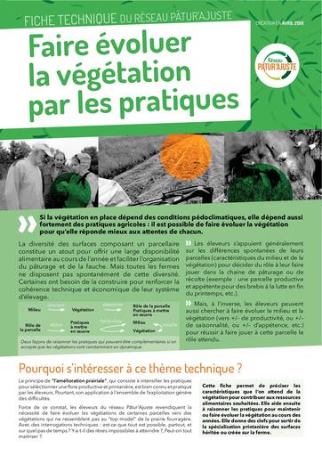 FichePaturAjuste Evolution Flore