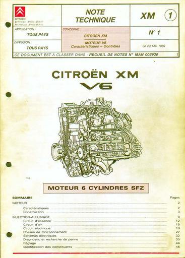 XM V6 citroen