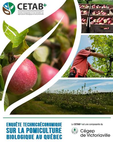 Cetab 2014 enquete technicoeconomique pomiculture biologique quebec