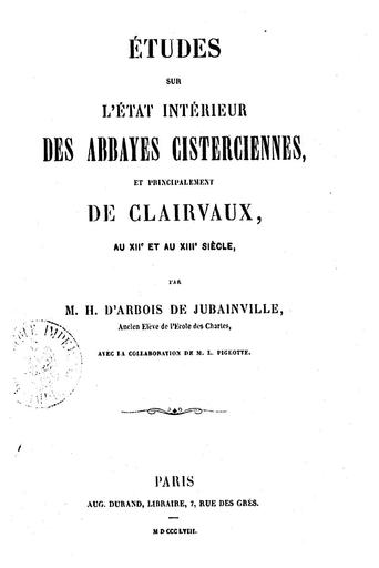Abbayes cisterciennes et clairvaux