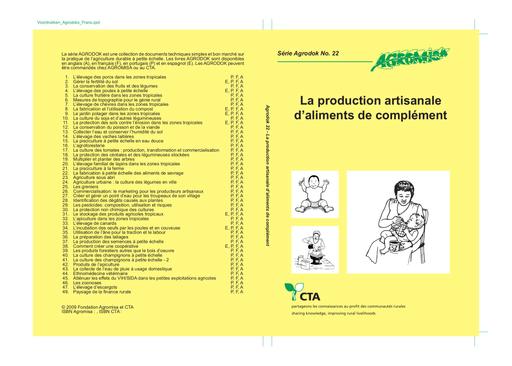 Agrodok   22   La production artisanale d'aliments complets