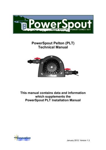 PS PLT tech manual 31Jan2012