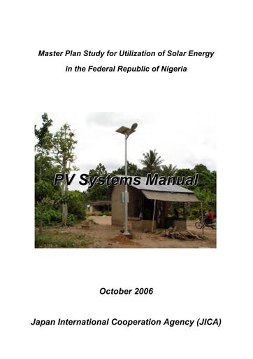 Pv system manual nigeria