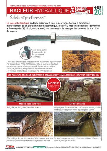RACLEUR HYDRAULIQUE CRD