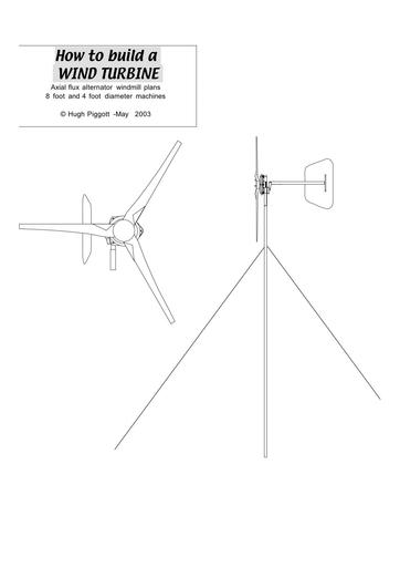 Hugh Piggott Axial flow PMG wind turbine May 2003