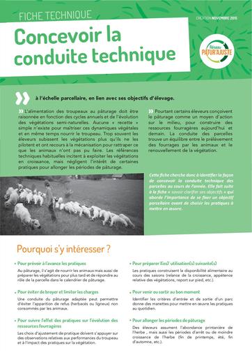 FichePaturAjuste 4 Concevoir Itineraire Technique