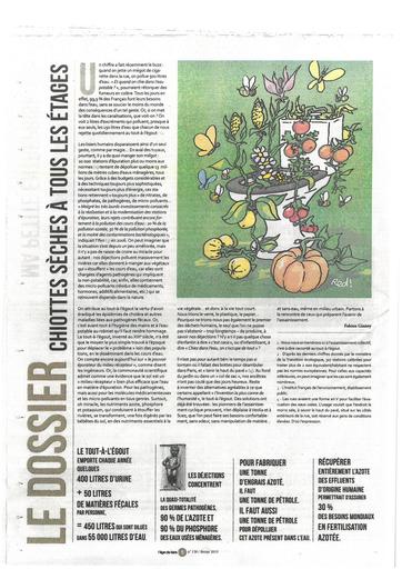 Chiottes sèches à tous les étages
