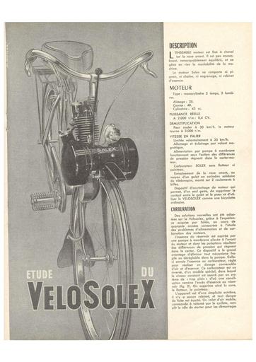 Etude solex 45cc