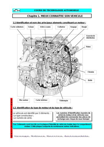 Identification d un vehicule