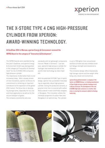 Pressrelease April2014 xperion energy and environment EN