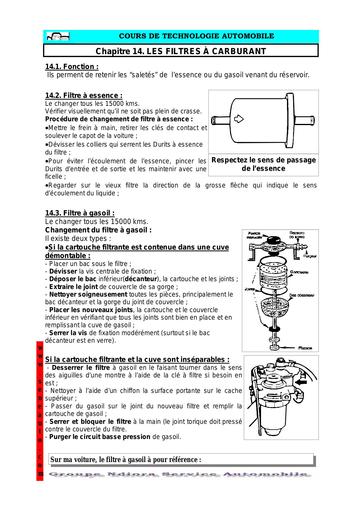 Filtre a carburant