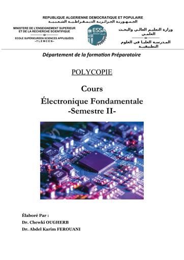 Electronique fondamentale