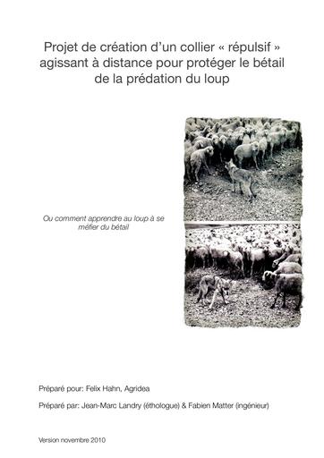 Projet collier repulsifs Nov Agridea