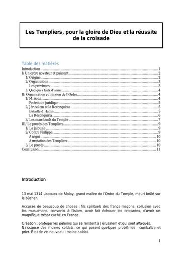 17 les templiers