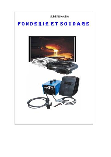 Moulage et soudage