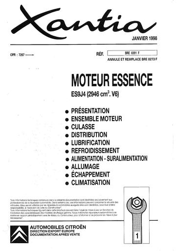 Presentation moteur V6   xantia