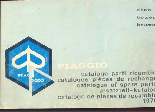 Piaggio Ciao boxer Brave   vue eclatee