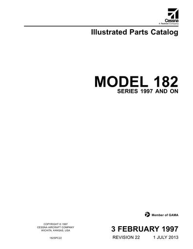 Cassna 182 parts catalog