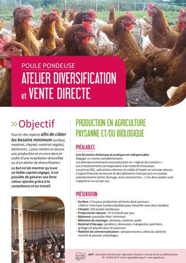 AGAP 2014 Fiche poule