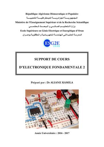 Electronique fondamentale 2
