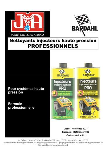 1036 1037 Nettoyantsinjecteurshautepression