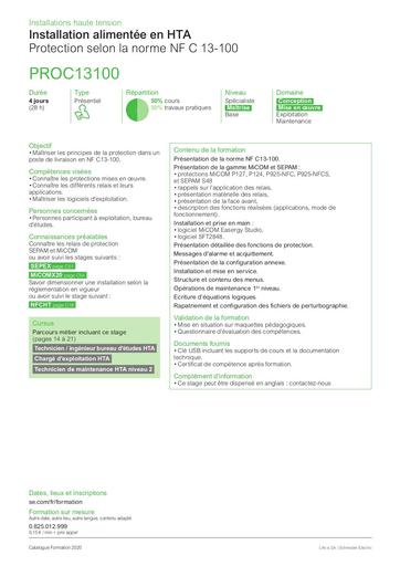 Schneider Protection hta C13 100