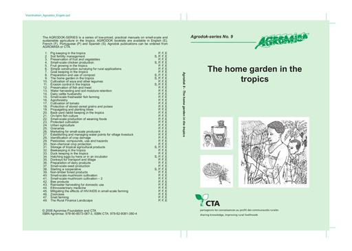 Agrodok 9   home garden in the tropics