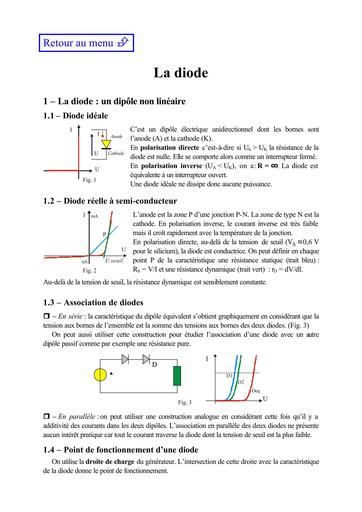 Cours diode