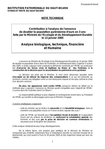Note population ours