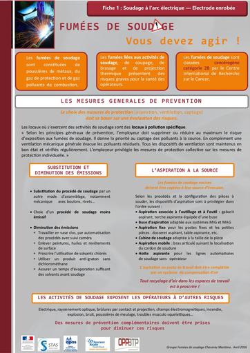 2016 fiche prevention fumees soudage