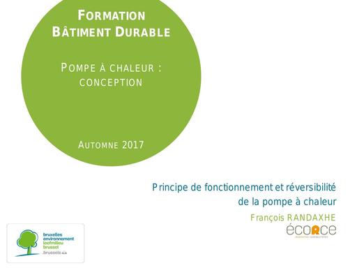 Principe et reversibilite pompe a chaleur